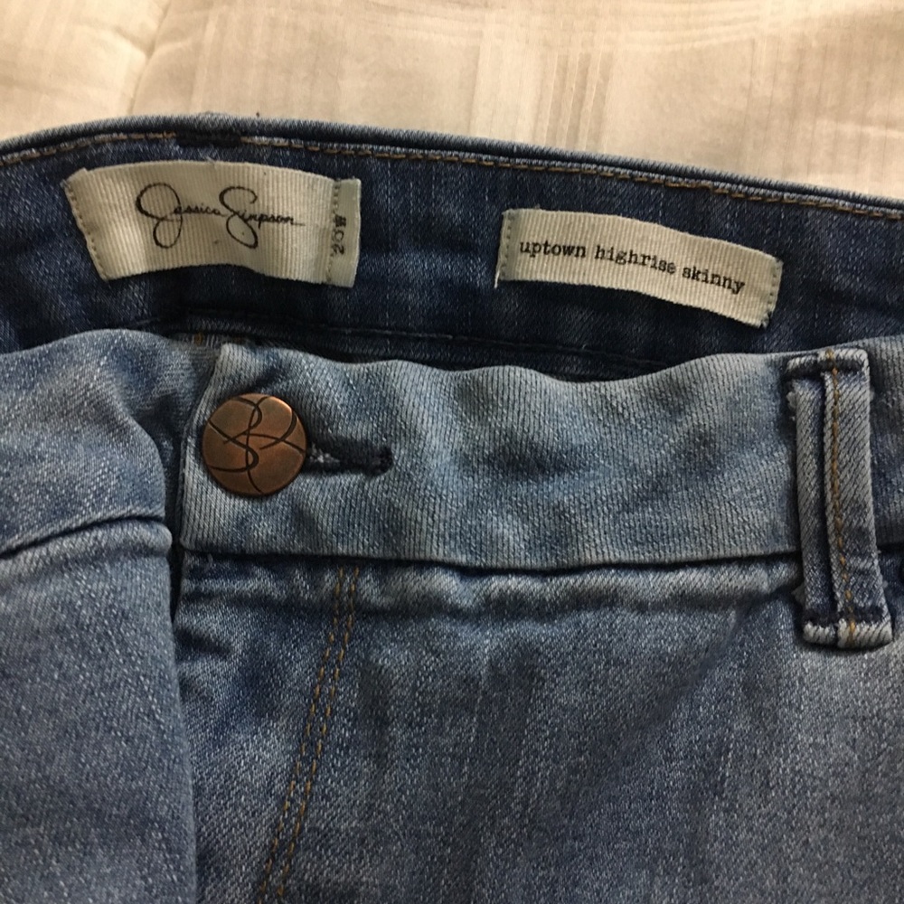 Jessica Simpson light wash skinny jeans
